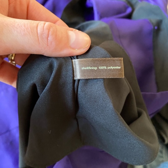 The Limited Purple Strapless Bow Dress - Picture 5 of 7